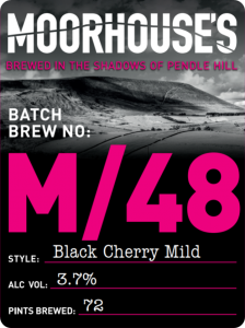 M/48 Pump Clip - Black Cherry Mild 3.7%