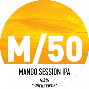 M/50 Pump Clip - Mango Session IPA