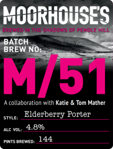 M/51 Pump Clip - Elderberry Porter 4.8%
