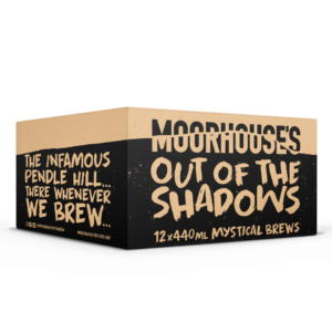 Moorhouse's Out of the Shadows Craft Range Box Packaging