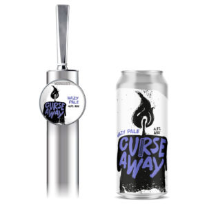 Moorhouse's Curse Away Hazy Pale 4.8% 440ml Can and 30L Keg