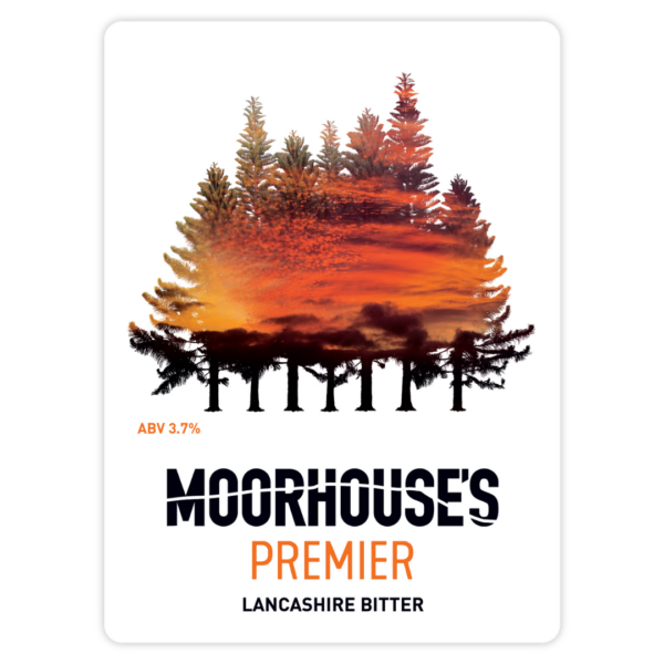 Moorhouse's Premier Lancashire Bitter 3.7% Pump Clip
