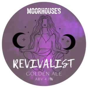 Revivalist 4.1% Golden Ale Pump Clip