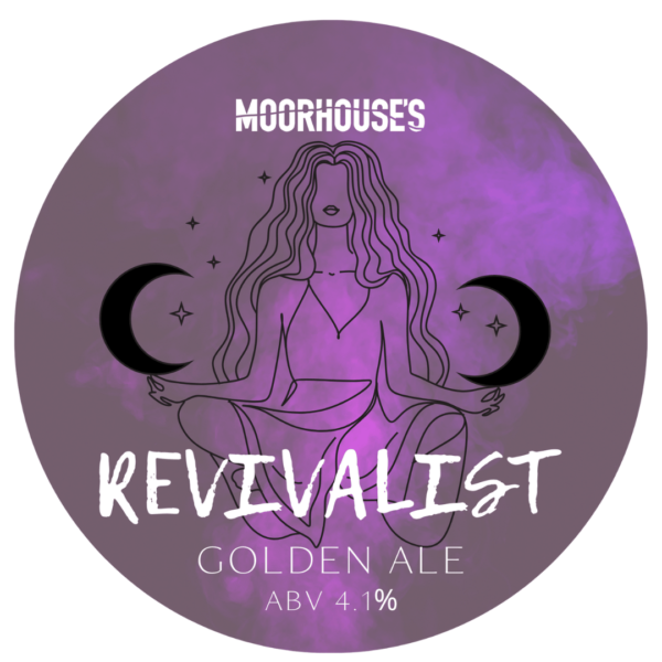 Revivalist 4.1% Golden Ale Pump Clip