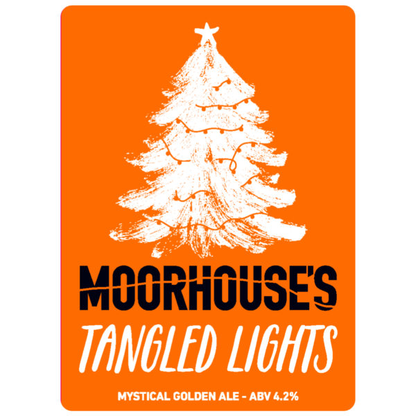 Tangled Lights 4.2% Golden Ale Pump Clip