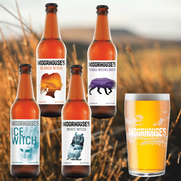 Mixed Beer Bundle with Pint Glass - 10 Pack