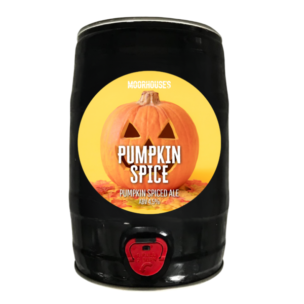 Halloween Cask Special - Pumpkin Spice, 4.5% Pumpkin Spiced Ale 5L Mini Keg