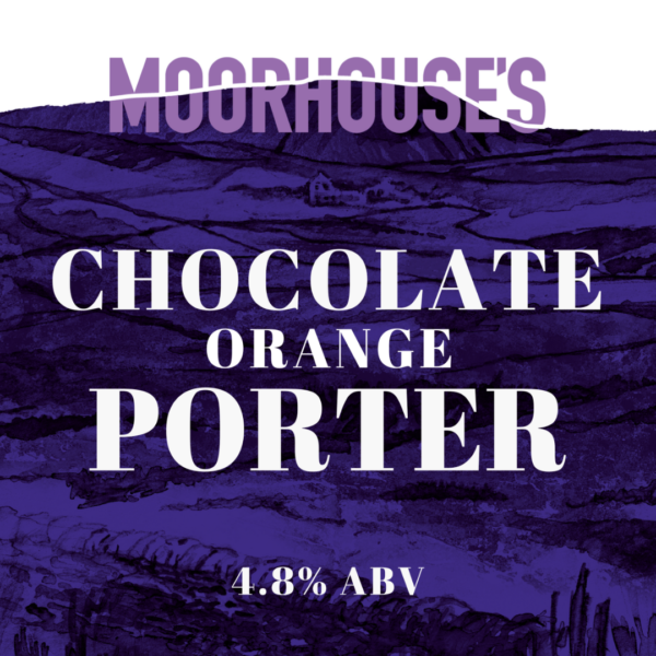 Discover Chocolate Orange Porter 4.8% ABV Pump Clip