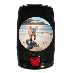 Life's a Beach, 4.2% Tropical Session IPA 5L Mini Kegs.