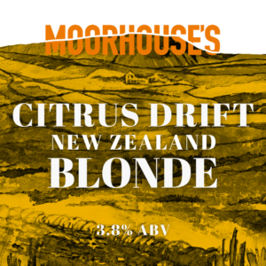 Citrus Drift New Zealand Blonde Ale 3.8% Pump Clip