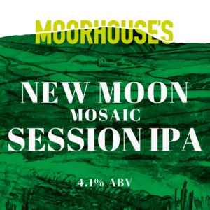 Discover 4.1% New Moon Mosaic Session IPA Pump Clip